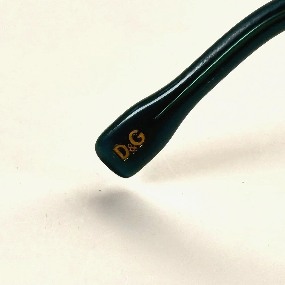 Dolce &‎ Gabbana DD 1212 1870 Eyeglasses Frame Only Womens 52-16-135 Black/Green
